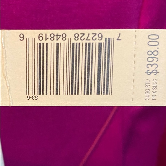 RACHEY ROY Dress Fuschia/Pink Deep V-Neck Midi Size10 - Picture 12 of 15